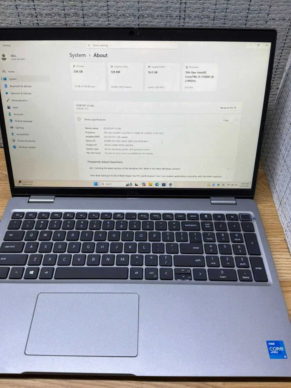 Dell Latitude 5521 15.6